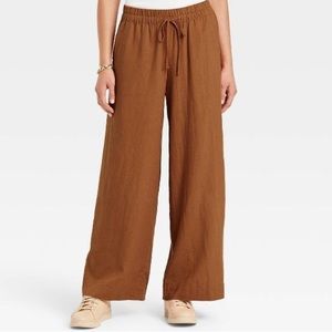 A New Day wide leg linen pants